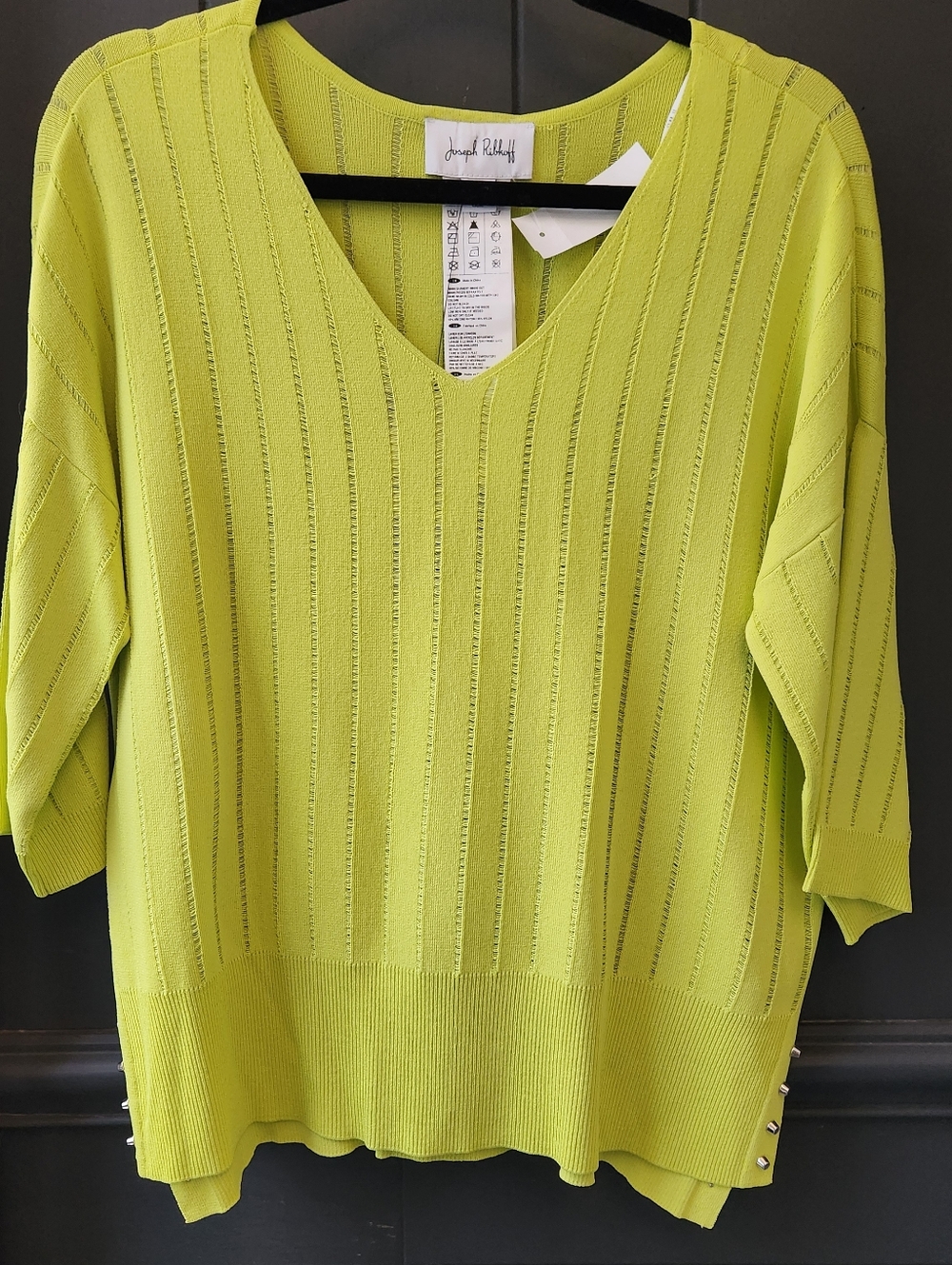 Joseph Ribkoff Short Sleeve Sweater